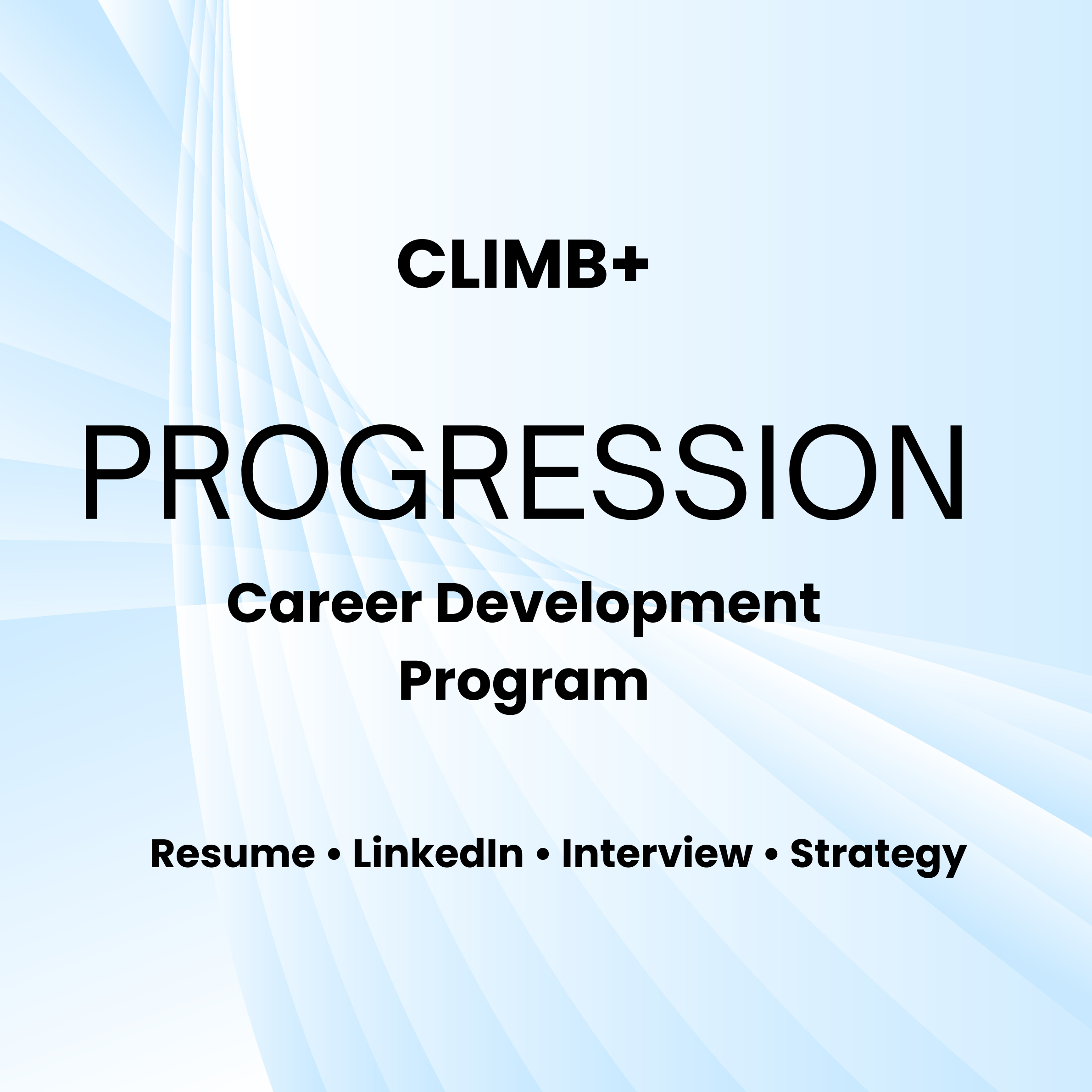 CLIMB+ Progression Career Program